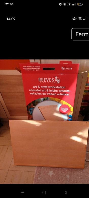 Chevalet de table a dessin 