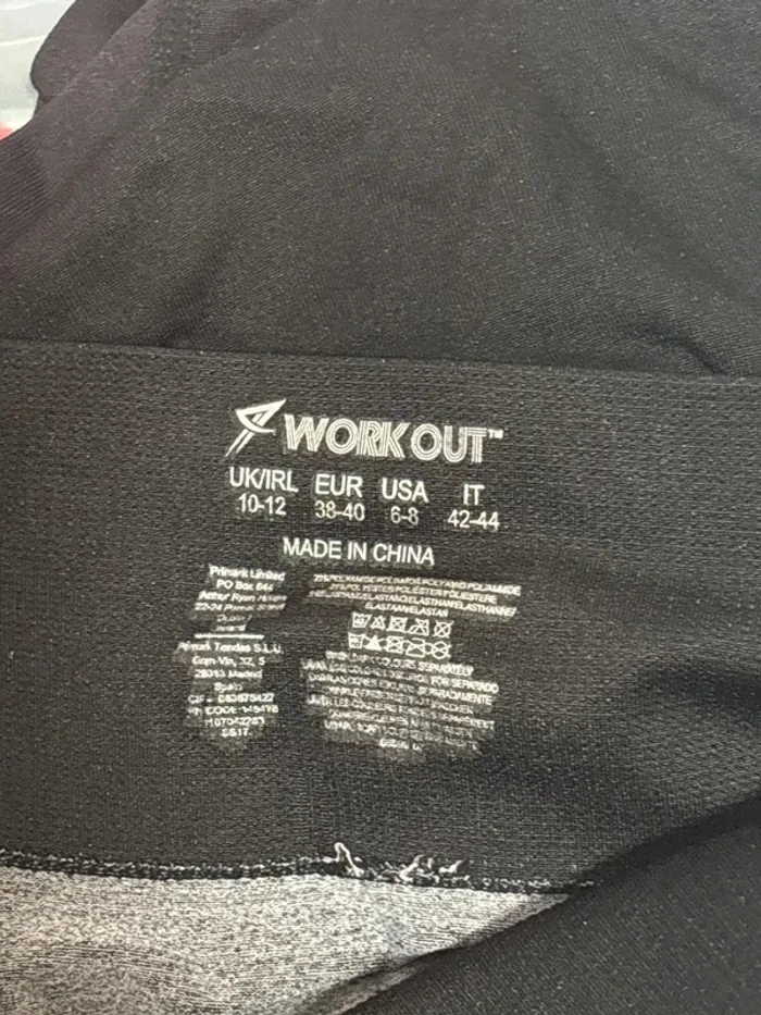 Leggings de sport taille 38/40 marque work out - photo numéro 4