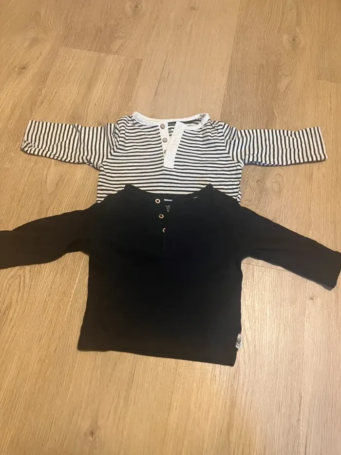 T-shirt manches longues Kiabi