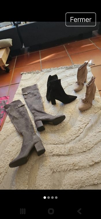 Lot de bottes