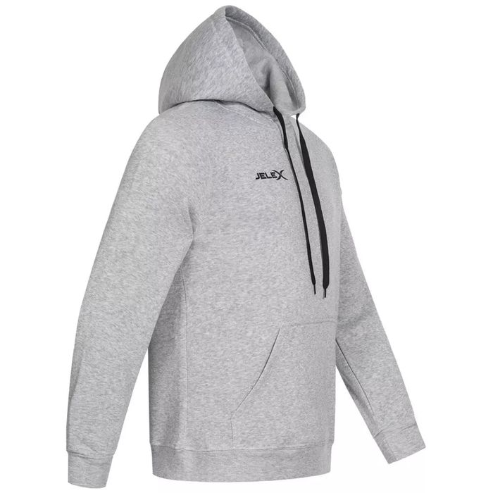 Sweat Capuche Homme Jelex Gris Taille M - photo numéro 2