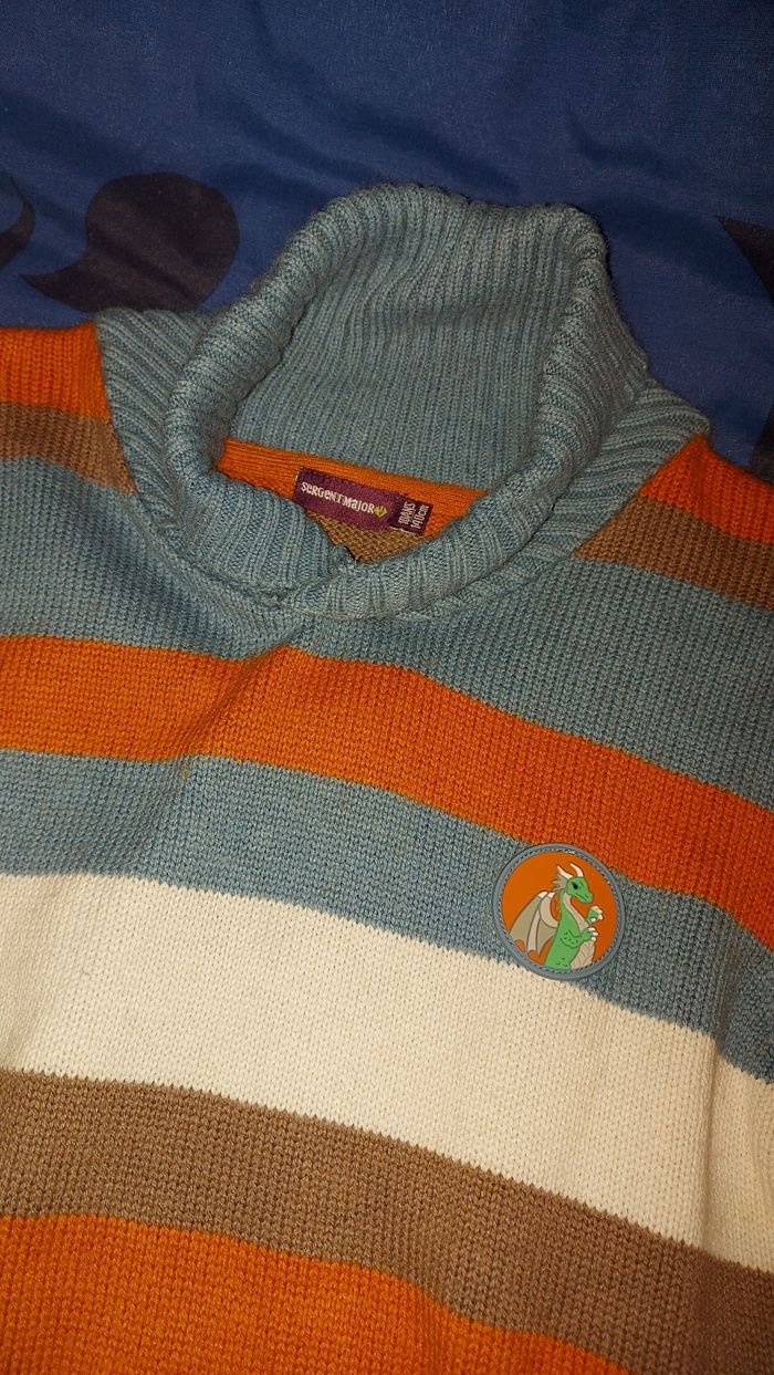 Pull col roulé garçon - photo numéro 3