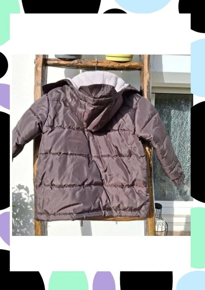 Doudoune garçon 6 ans chaude capuche doublée – parfait état - photo numéro 4