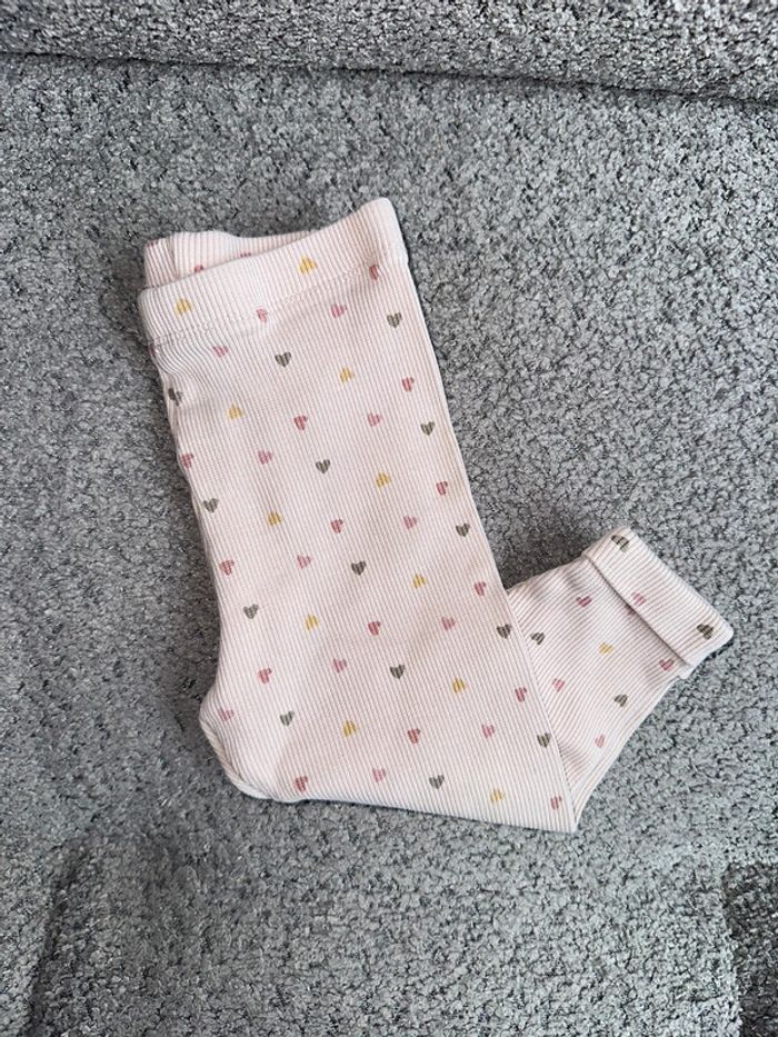 Legging rose à cœurs Tape à L’œil