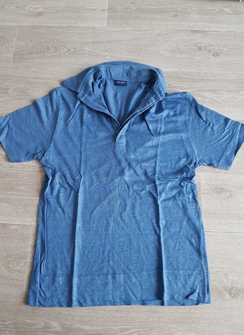 Polo bleu Kenzo taille L en lin