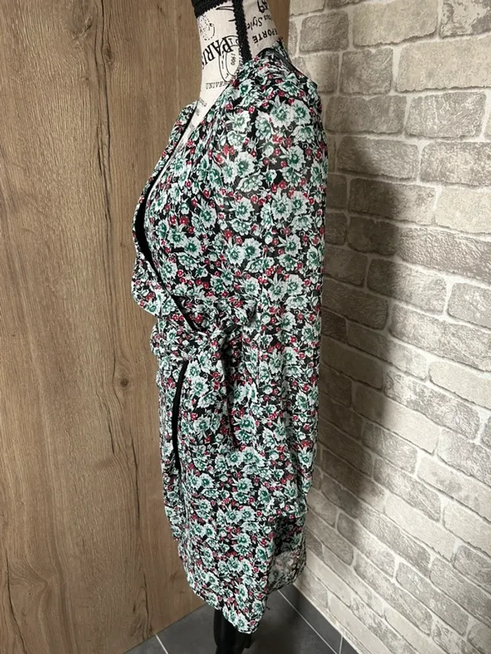 Robe imprimée fleurie taille 34 - photo numéro 3