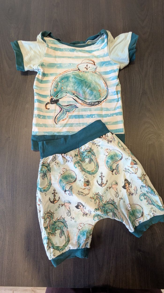 Ensemble short Ma petite bulle magique