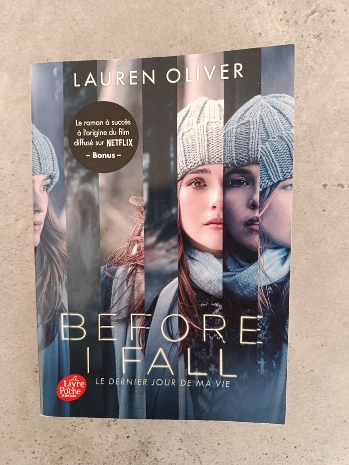 Livre  Before I fall