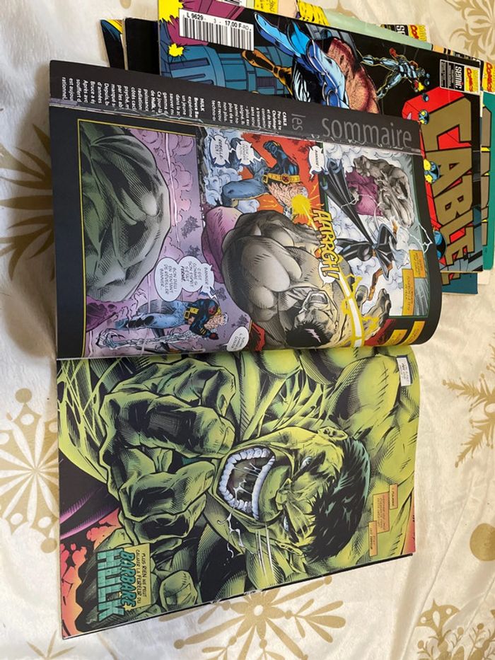 Lot de 7 magazines Cable vintage Marvel Comics - photo numéro 10