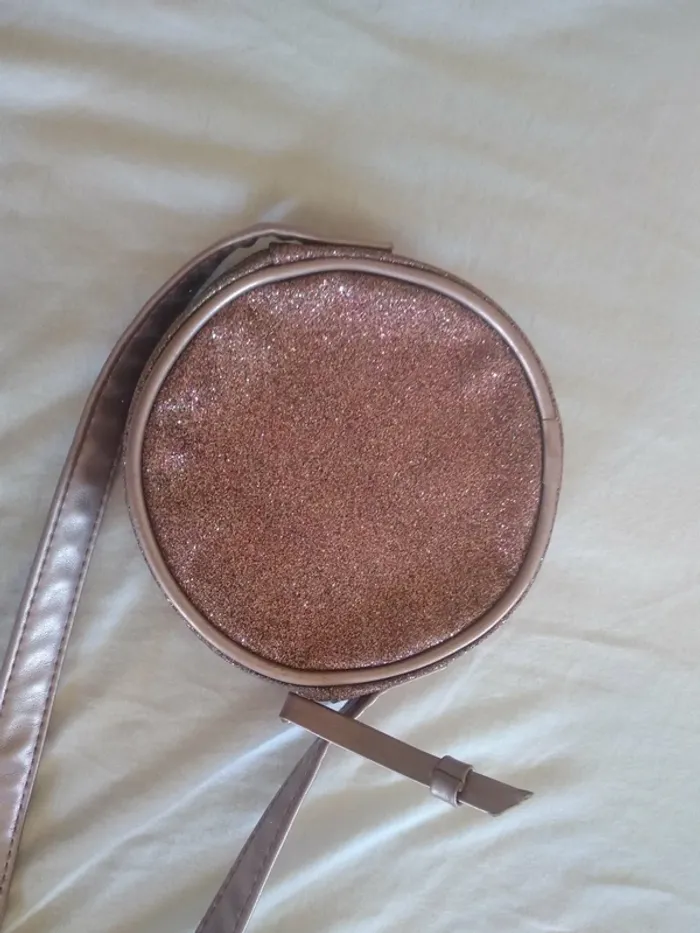 Sac Fille Rose Paillettes - photo numéro 3