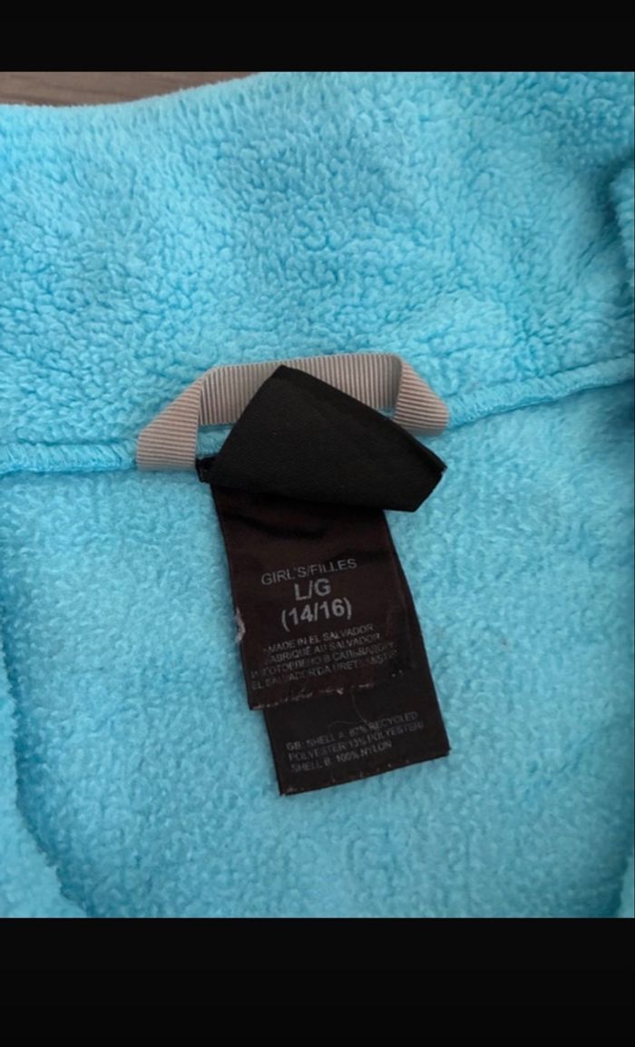 The North Face - Polaire turquoise Gris - Taille L - photo numéro 5