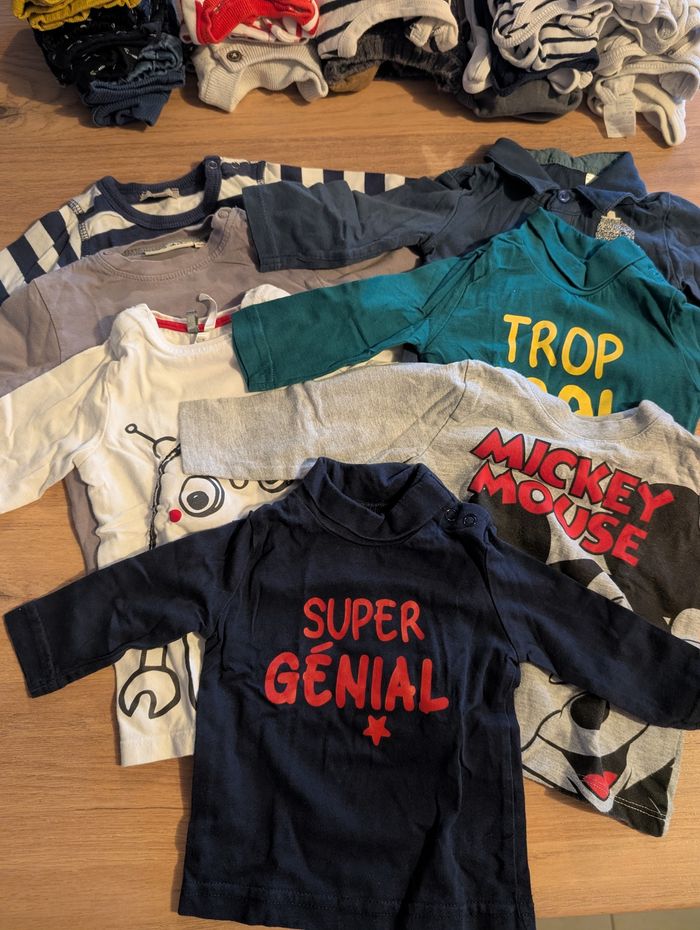 Gros lot de vêtements bébé garçon 3 mois - photo numéro 3