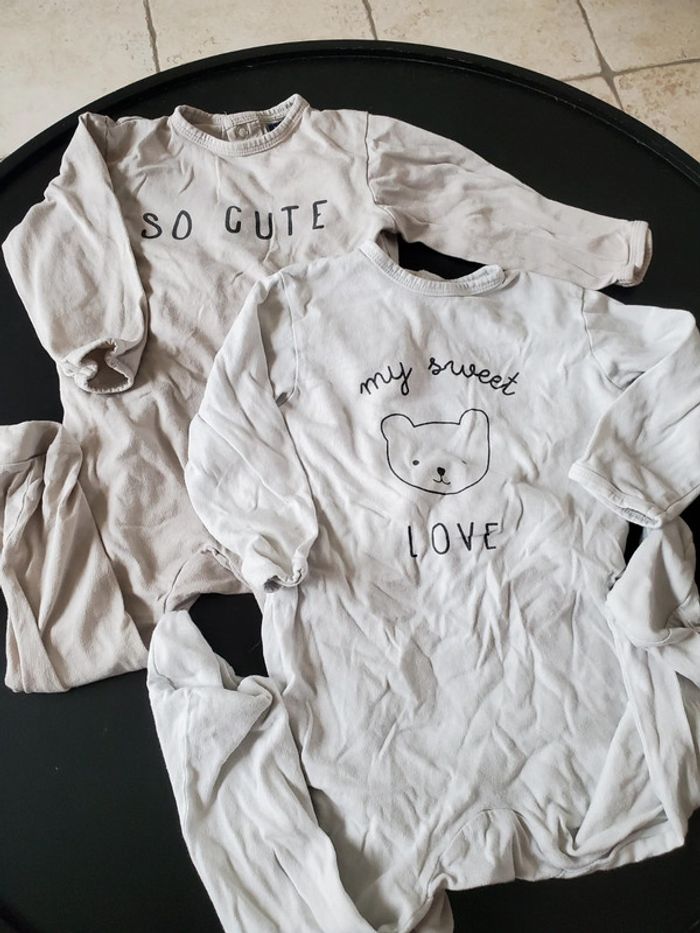 Lot 3 pyjamas été 18 mois - photo numéro 2