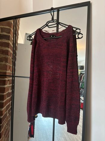 Pull maille épaules dénudées