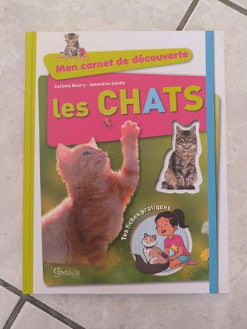 Mon cahier de découverte "Les chats"