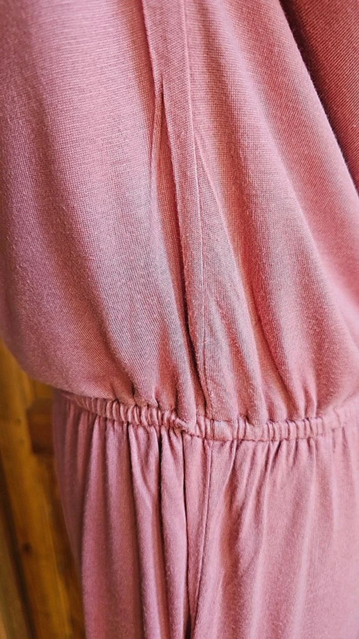 Combinaison 40 pantalon vieux rose dos ouvert - photo numéro 4