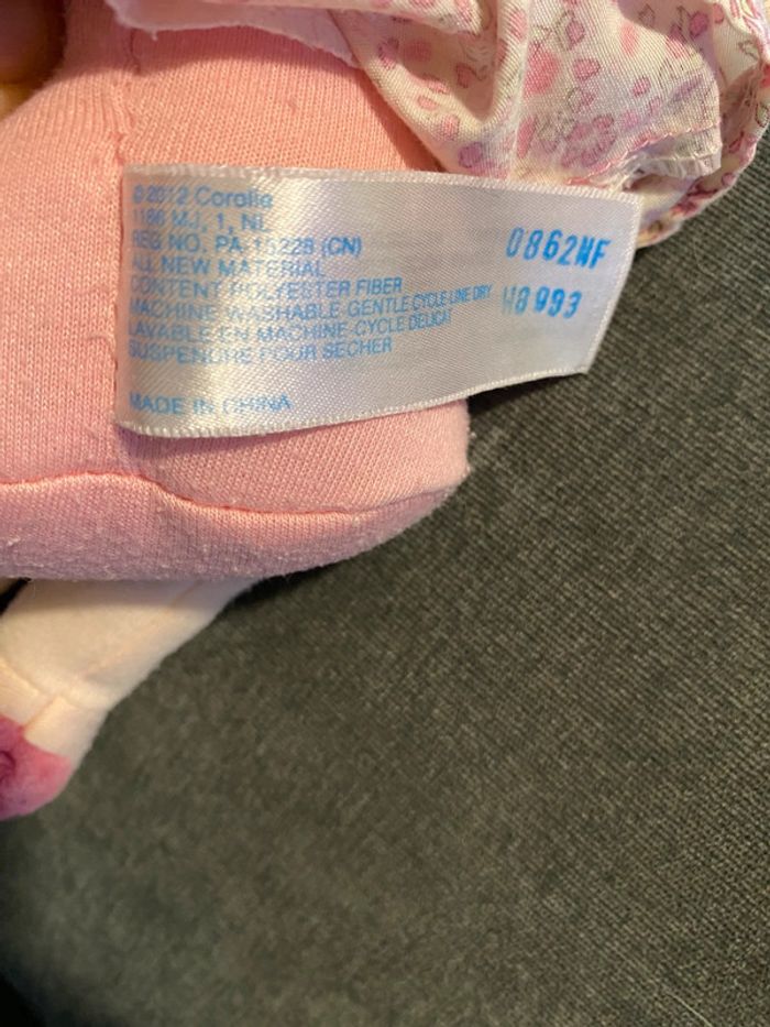 Poupée doudou Corolle rose - photo numéro 4