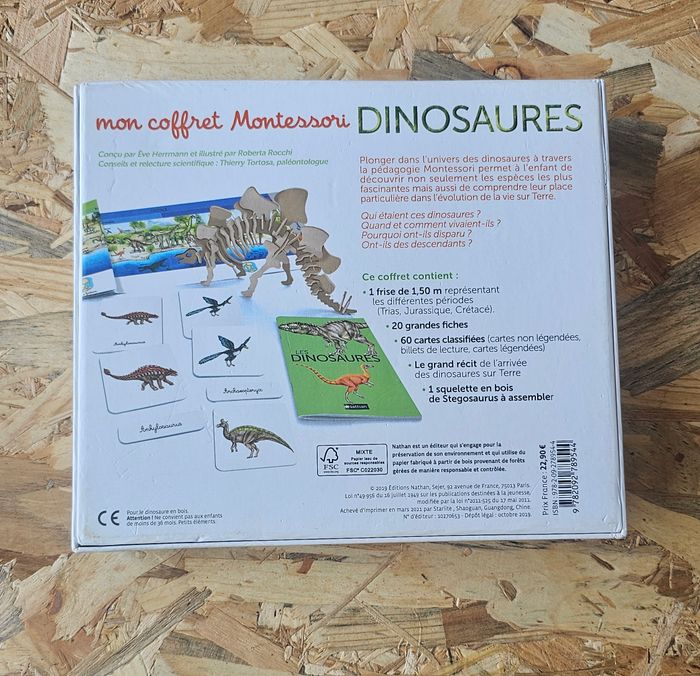 Mon coffret Montessori Dinosaures - photo numéro 4