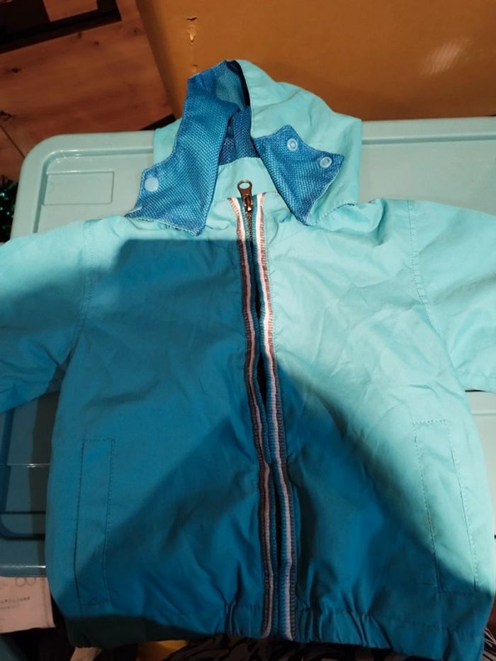 Manteau avec capuche 9 mois