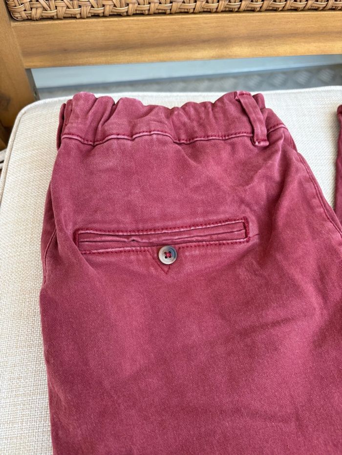 Chino rouge bordeaux - photo numéro 2