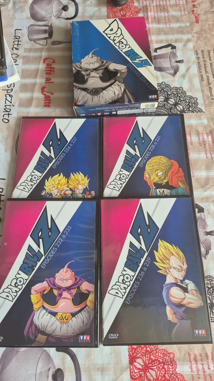 Lot de 3 coffrets DVD Dragon Ball Z – Saga Majin Boo – Épisodes 208 à 255 - photo numéro 5