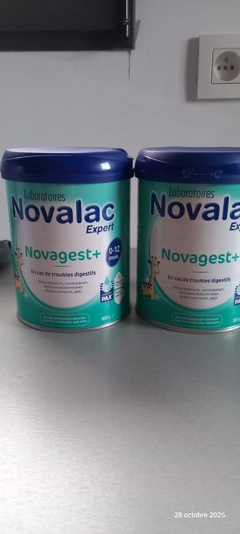 Lait novagest +
