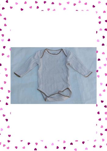 Body 3 mois Kiabi