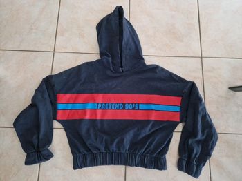 Sweat kiabi bleu XXS 32 bleu