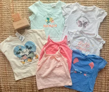 Lot tee shirt 9mois / 71cm