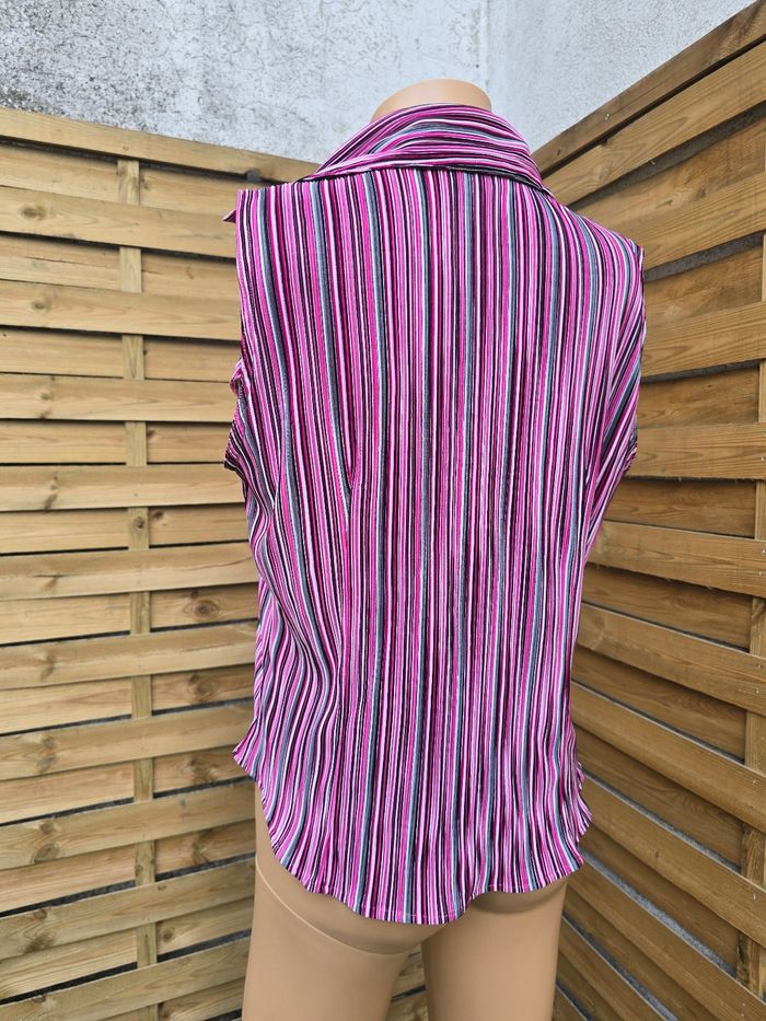 Chemise sans manche 🍒y2k vintage 2000🍒taille 36/38 - photo numéro 4