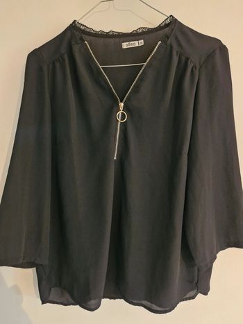 Blouse manche mi longue
