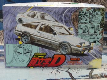 Maquette Initial D – Toyota AE86 Trueno de Takumi Fujiwara