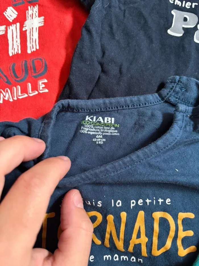Lot de tee-shirts - photo numéro 5