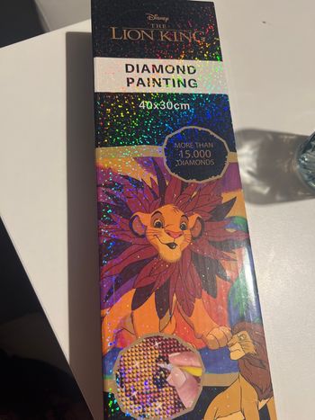 Créatif, enfants, Roi Lion