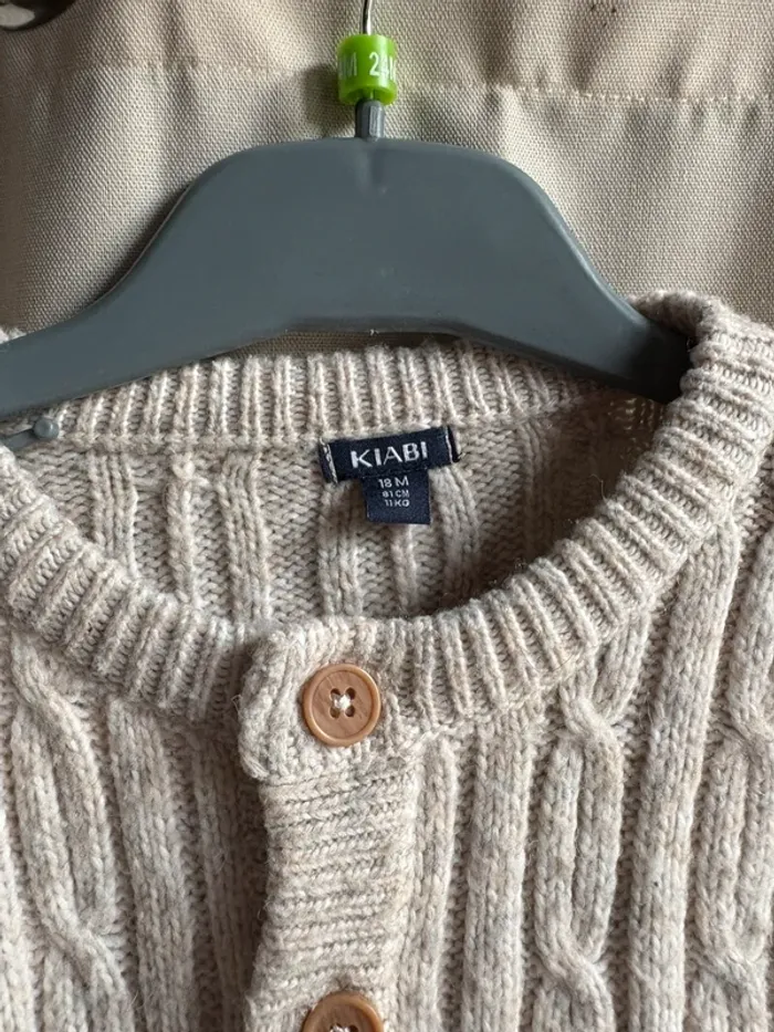 Gilet en maille 18 mois - photo numéro 2