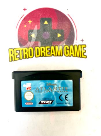 Disney l'atlantide pour game boy advance