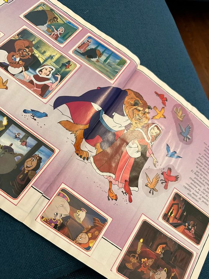Album Panini complet Disney La Belle et la Bête stickers autocollants collection livre - photo numéro 9