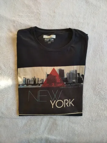 T-shirt à manches longues Jules taille L décor New York