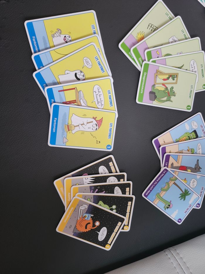 Jeu 7 familles enfant créatures bizarroides mcdo - photo numéro 4