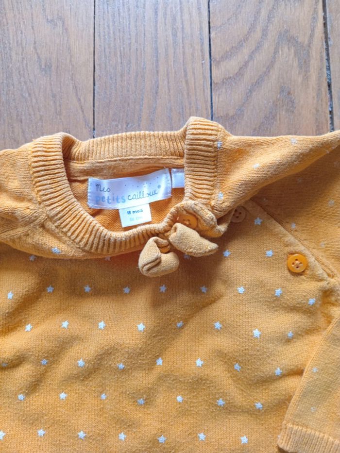 Pull fille 18 mois Mes Petits cailloux coton - photo numéro 3