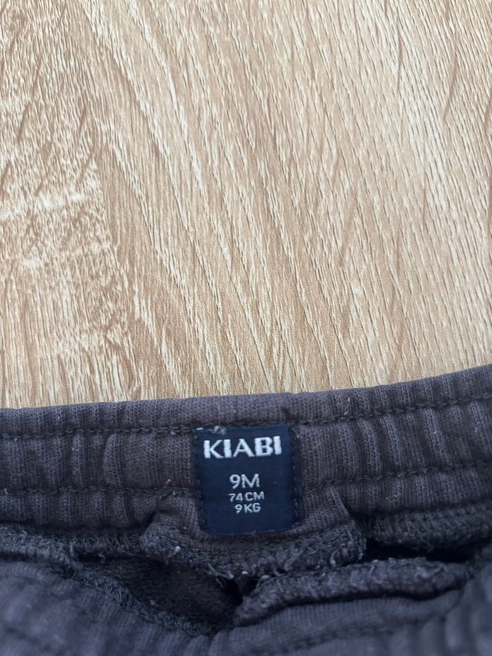 Ensemble pull et pantalon cargo 9 mois Bon état Kiabi - photo numéro 6