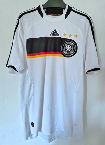 Maillot Football Adidas Domicile Allemagne 2008/2009 Taille S