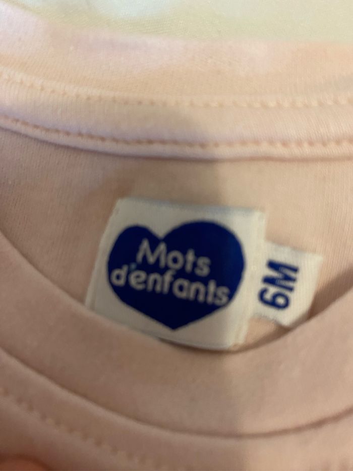 T-shirt fille 6 mois - photo numéro 2
