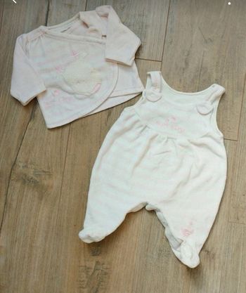 Ensemble naissance sucre d'orge 1 mois