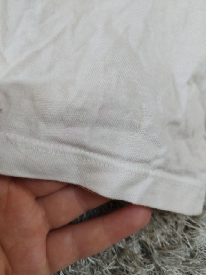 Lot de deux t-shirt manches courtes été fille 6 mois - photo numéro 4