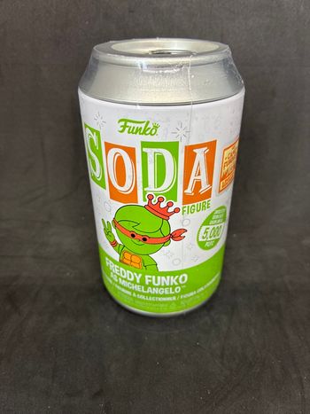 Funko pop soda Freddy as Michelangelo camp fundays 5000 pieces teenage mutant ninja turtles 