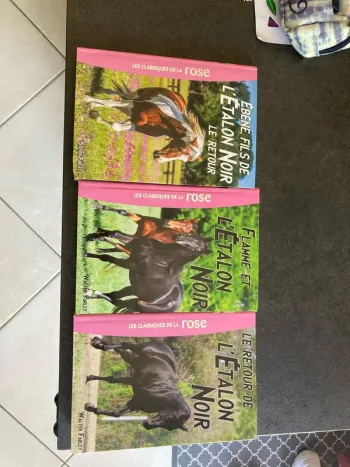 Lot 3 livres l’étalon noir