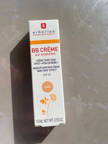 Bb crème doré Erborian neuf 