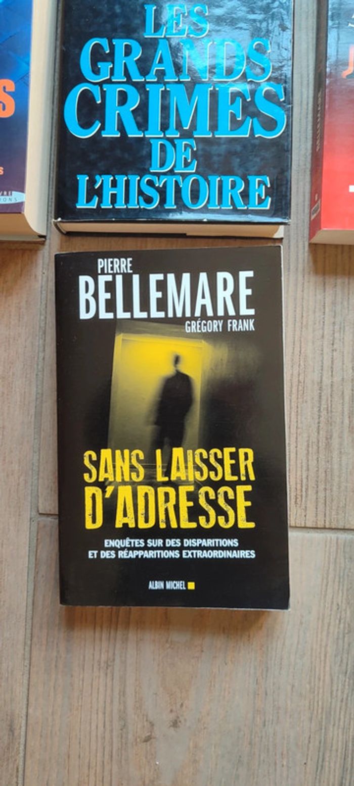 Lot livres pierre Bellemare - photo numéro 3