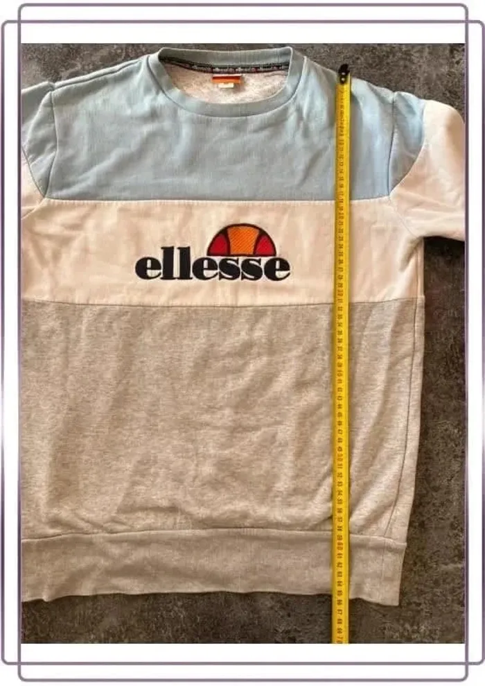 Sweat homme Ellesse XS - Hoodie Crew Neck men - Girocollo uomo - Rundhalsausschnitt Herren - photo numéro 5